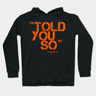 ORWELL (orange) Hoodie